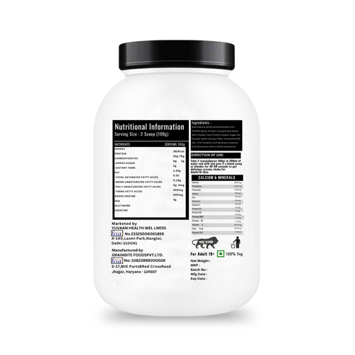 Elysian Nutrition 100% Whey Chocolate 2 Kg